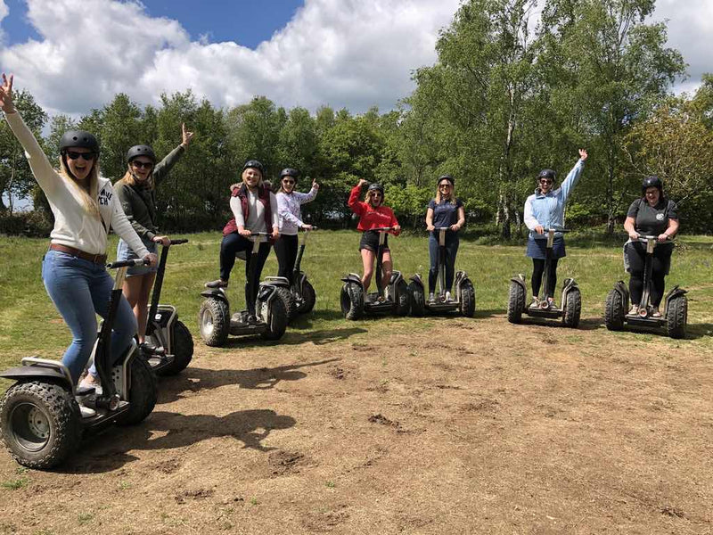 A trip to Devon is never complete without riding a Segway in the Cann Woods