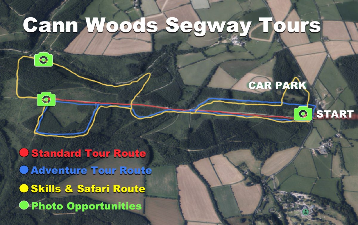Cann Woods Segway Map