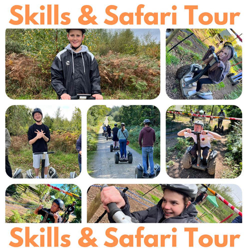 Segway Safari & Skills Tour Gift Voucher Cann Wood POST IT - Segway Plymouth Devon Cann Woods